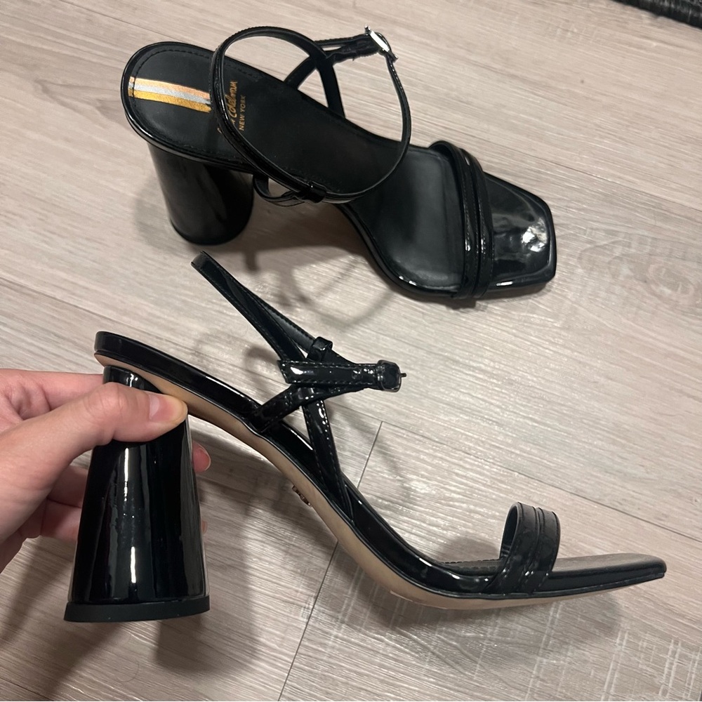 Sam Edelman Black Patent Leather Heels